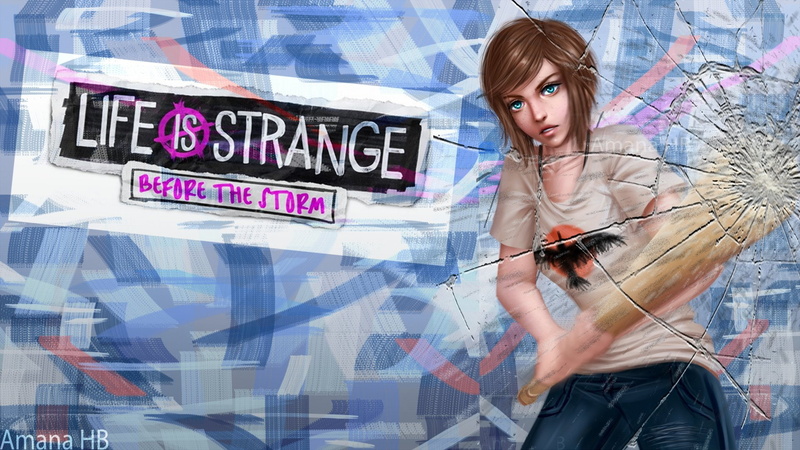 Baseball Bat, Brown Hair, Blue Eyes, Short Hair, Life is Strange: Before The Storm, Girl, Chloe Price, 1080P, Life Is Strange