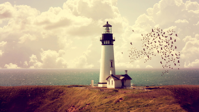 protection, water, no people, built structure, nature, light, life, 4K, security, structure, direction, horizon over water, coast, beacon, tower, lighthouse