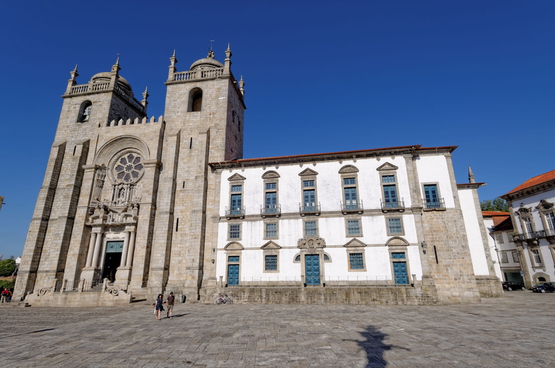 holiday, porto, douro, belief, building, spirituality, church, clear sky, blue, outdoors, facade, city, travel destinations, sky, the past, history, old town