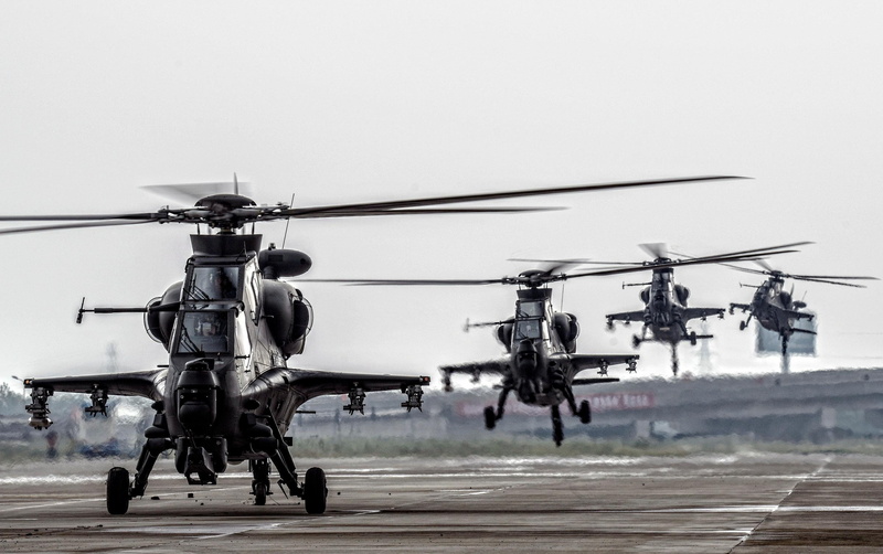 attack helicopter, Chinese, 2K, China Air Force, CAIC WZ-10