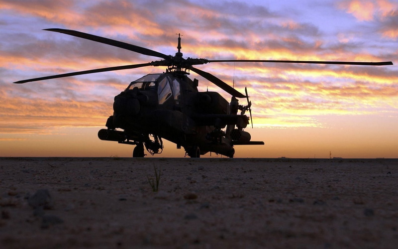 military, army, attack, ah 64, weapon, helicopter, apache, 720P