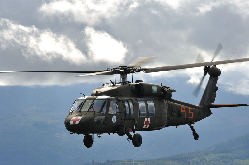 UH-60 Black Hawk, 1080P, Sikorsky, multi-purpose helicopter
