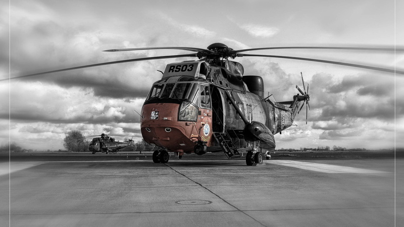 nature, airport runway, mode of transportation, vehicle, cockpit, pilot, military, air vehicle, propeller, helicopters, one person, airport, 2K, Westland Sea King
