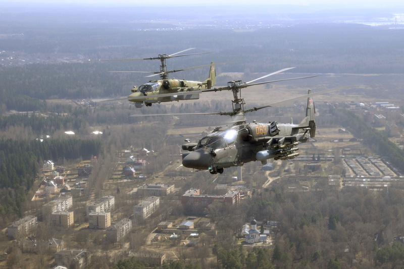 fighter helicopter, KAMOV KA-50 BLACK SHARK, 4K, Russian Air Force, fighter
