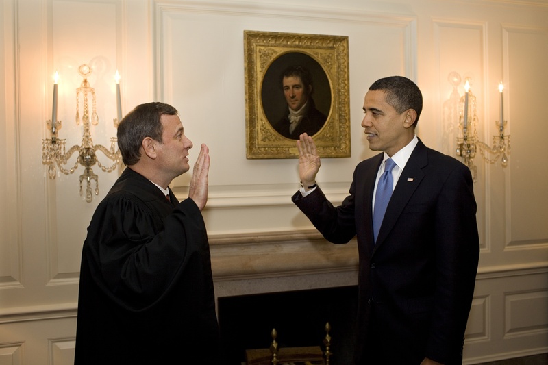 luxury, business, smiling, standing, well-dressed, profile view, indoors, america, men, united-states of america, glass, cj, administers the oath, white house