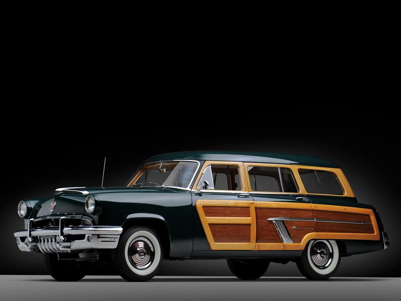station, mercury, woody, passenger, beautiful, 1080P, classic, vintage, eight, custom, 1952, wagon