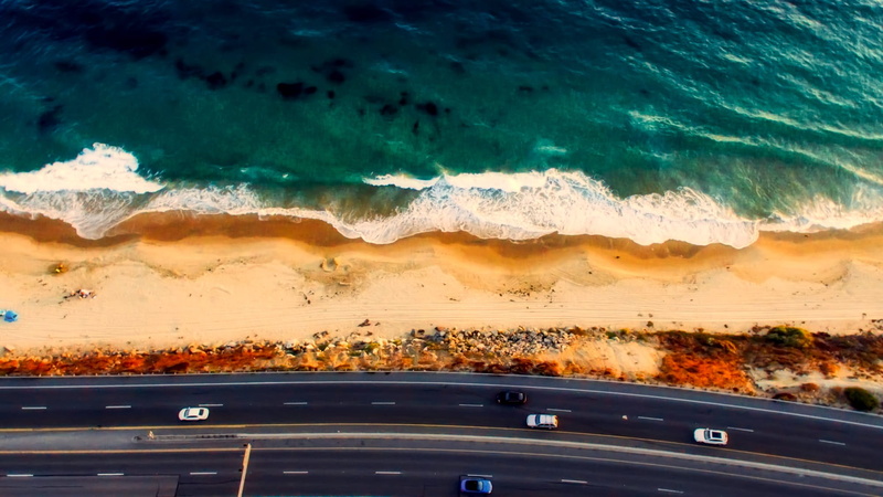 sand, road, travel, transportation, photography, sky, beauty in nature, motor vehicle, sunset, land vehicle, nature, from above, mode of transportation