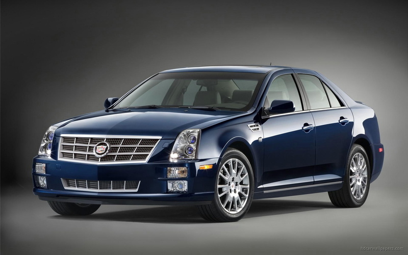 1080P, car, sts, cars, blue, cadillac, sedan