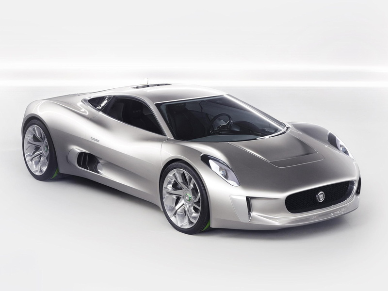 super, c, jaguar, concept, silver, x, 2010, prototype, c-x75, cars, cx75, 1080P, sports