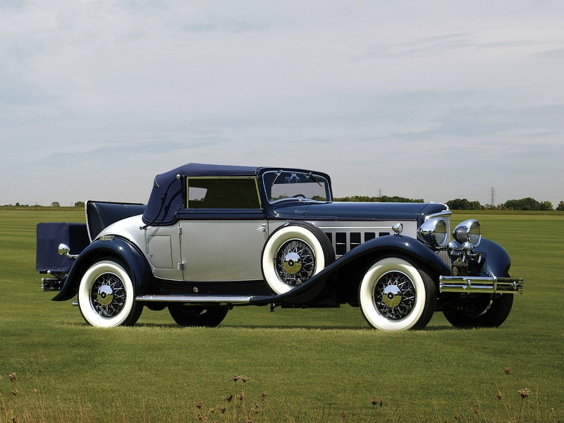 gray, black, reo, convertible, 1080P, royale, 1932, elegant, classic, antique, cars, car, vintage