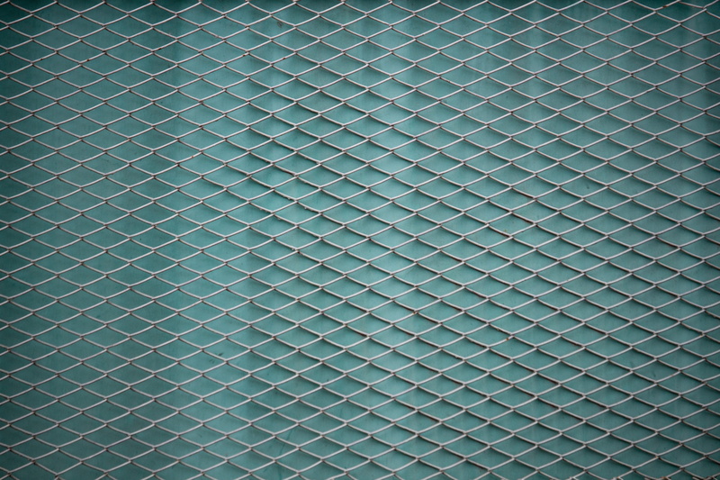 industrial, gray, silver colored, green, grid, fence, abstract backgrounds, safety, no people, close-up, abstract, steel, pattern, web, protection, alloy