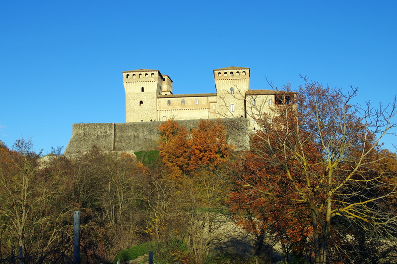 middle ages, the past, langhirano, italy, low angle view, monument, medieval castle, day, nature, toasting, old, history, fort, plant, 2K, emilia romagna