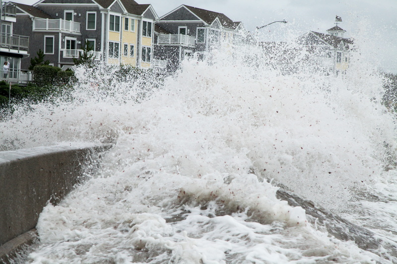 sea, narragansett, hurricane, disaster, wave, ocean, weather, rhode island, sport, storm surge, violent, debris, flooding, power, town, power in nature