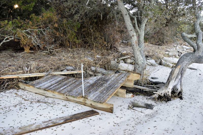 debris, st augustine, outdoors, ocean, plant, river, wood - material, beach, storm, extreme weather, tranquility, 5K, no people, cold temperature, danger