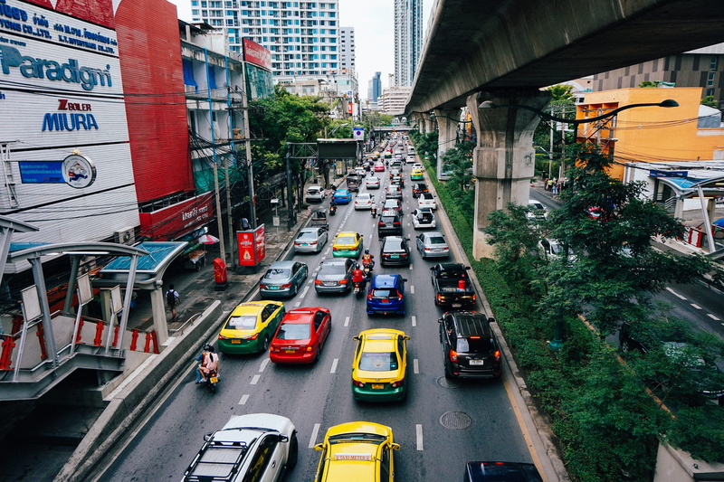 asia, building, color Image, cars, vehicles, taxi, land vehicle, public transportation, motor vehicle, transportation, mode of transportation, railway