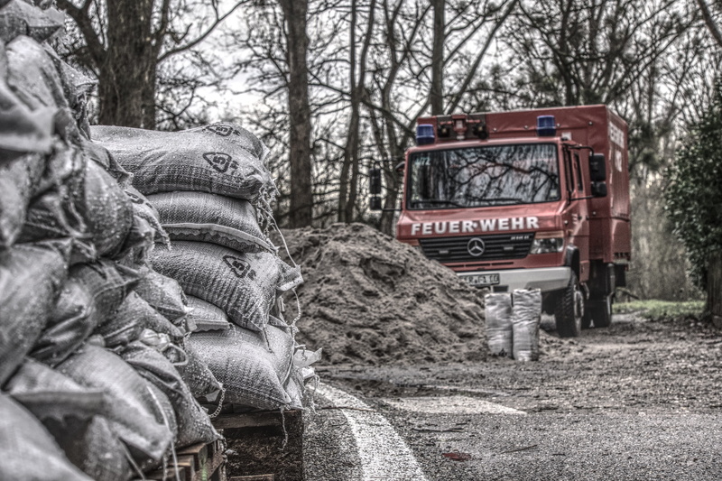 transportation, land vehicle, river, no people, text, land, forest, fishing industry, dike, high dynamic range, fire, nature, sand, forces, wall, tree