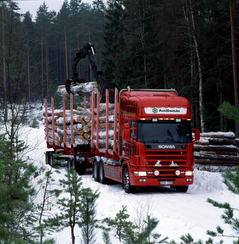 tractor, 530, 2004, 6x4, timber, scania, semi, 2K