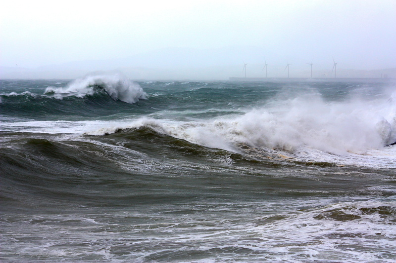 ocean, scenics - nature, spray, motion, aquatic sport, power, scum, fog, surf, nature, beauty in nature, spraying, splashing, breaking, weather, no people