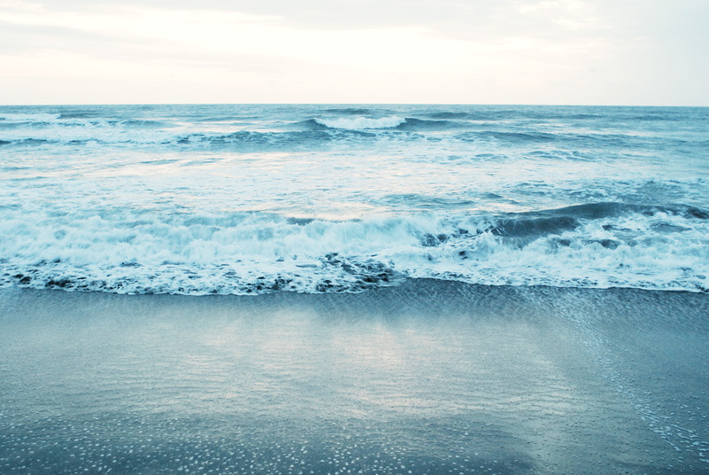nature, scenics, seascape, blue, water, shore, wave, coastline, surf, beach, coming, summer, 2K, sea, waves