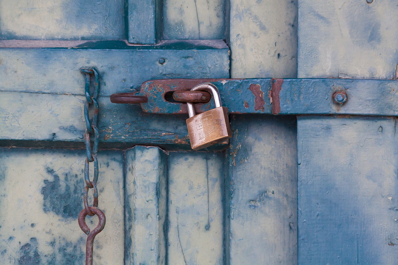 input, safety, closure, architecture, rusty, metal, wood, closed, goal, wood - material, day, deterioration, outdoors, lock, protection, entrance, security
