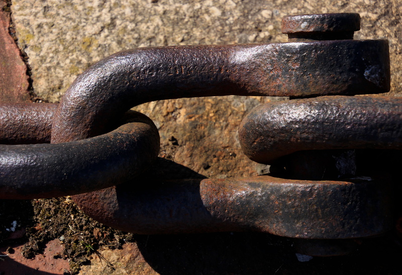maritime, equipment, backdrop, vintage, focus on foreground, aged, weathered, nature, wall, outdoors, old, metallic, sunlight, steel, nautical, marine chain