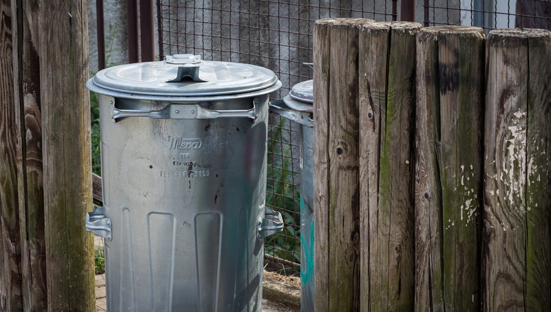 4K, gray, wooden fence, structure, iron, the idea of, steel, building, technology, wooden, bin, architecture, industry, the recycle bin, environmental protection