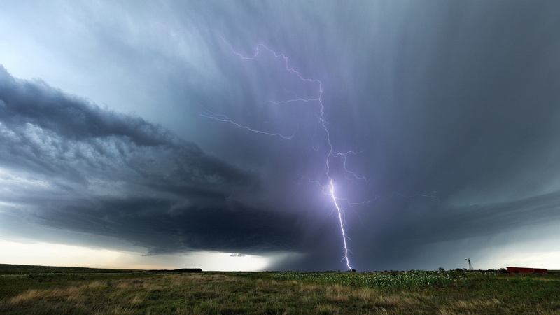 electricity, rain, communication, meteorological phenomenon, phenomenon, 1080P, beauty in nature, ominous, forked lightning, field, no people, torrential rain