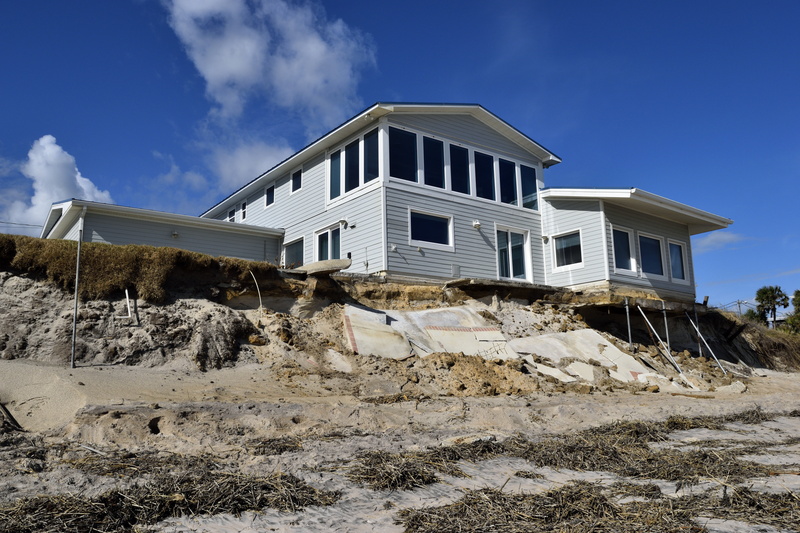 surge, sunlight, built structure, tropic, beach home, water, damage, sea, ocean, tropical climate, insurance, damaged, solid, wooden, building, outdoors