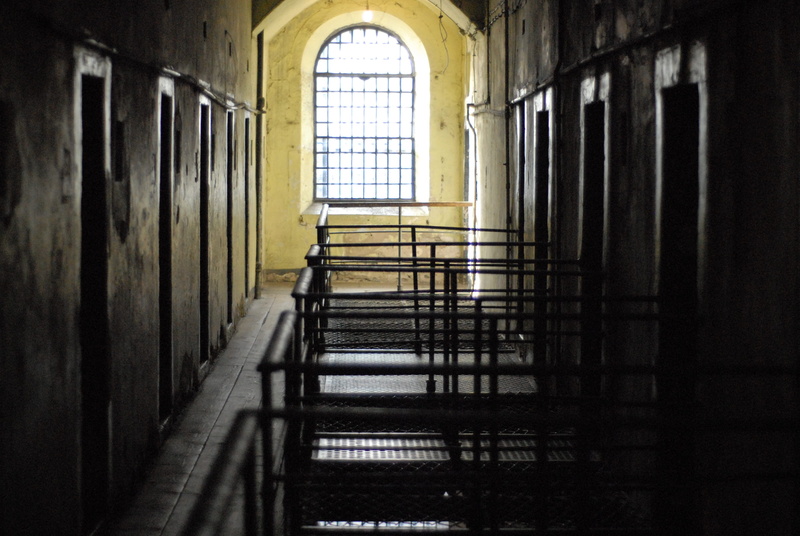 jail, prison bars, ireland, prison, history, metal, kilmainham, no people, museum, wall - building feature, entrance, architecture, dublin, abandoned, day