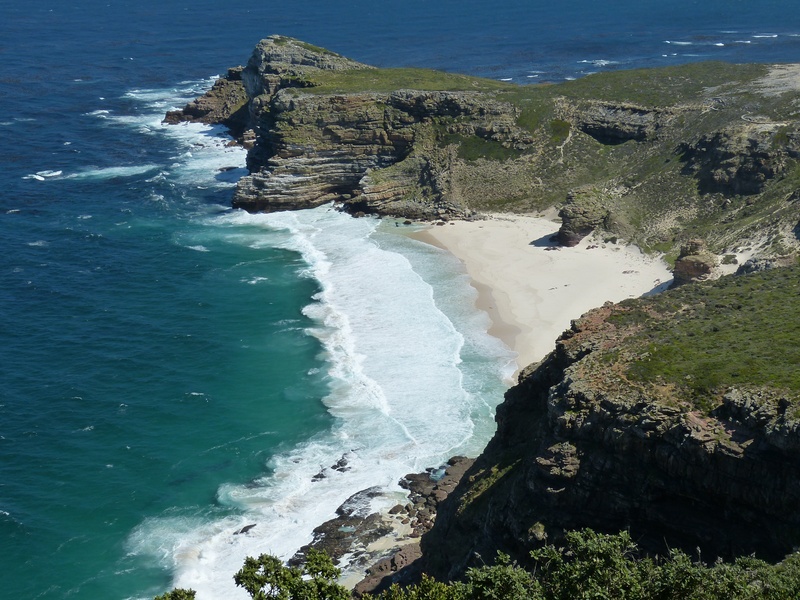 land, scenics - nature, coast, coastal landscape, cape, 4K, rock, aquatic sport, tranquil scene, mountains, cape town, daytime, motion, pacific Ocean