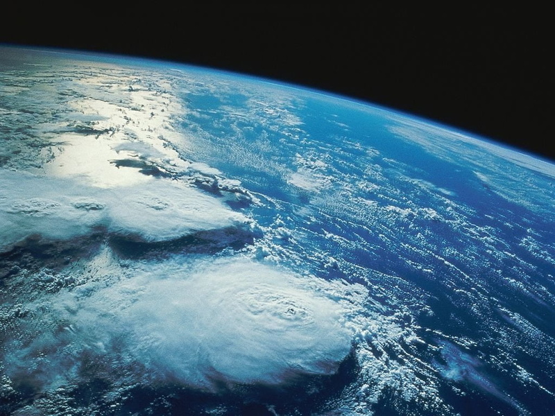 climate, water, astronomy, From Space, outdoors, Earth, aerial view, 480P, planet - space, meteorology, high angle view, sky, planet, beauty in nature