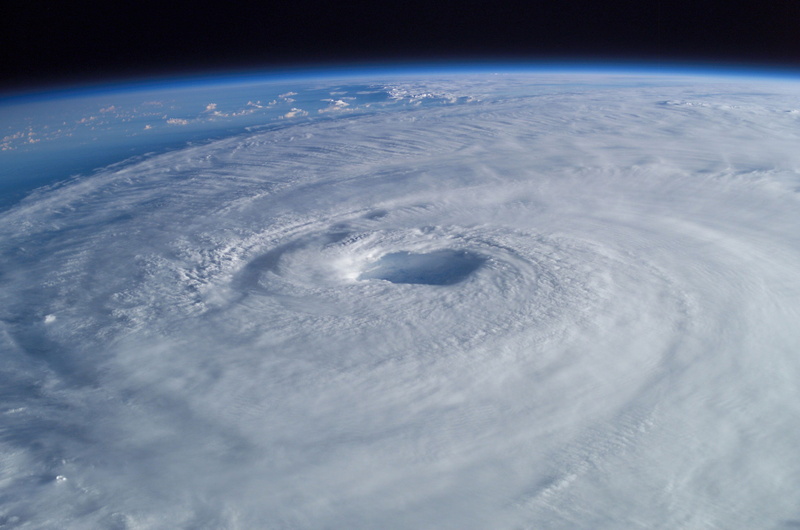disaster, orbiting, clouds, outdoors, hurricane - storm, power in nature, 2K, meteorology, urban skyline, topography, sky, weather, white color, storm