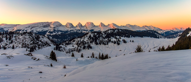 spring  Mountains, sunrise  mountain, commons, Alps, nature, filled, prealps, sky, european Alps, Switzerland, Golden Hour, snow, Toggenburg, HDR, scenics