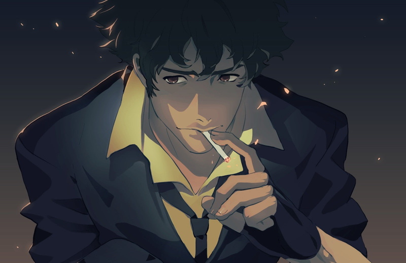Spike Spiegel, anime, Cowboy Bebop, 720P
