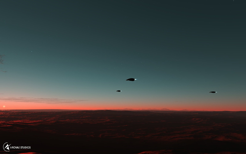 balloon, sunset, 1080P, mode of transportation, mid-air, sky, transportation, silhouette, scenics - nature, spaceship, adventure, no people, nature, planet