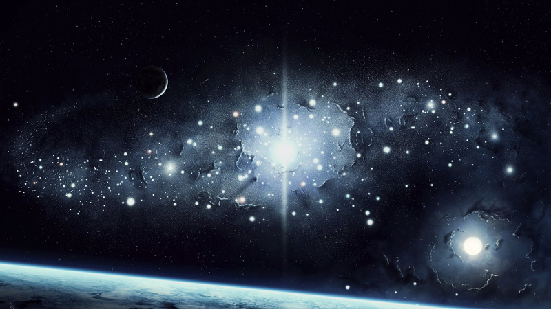 planets, univers, star, space, galaxy, stars, planet, 2K
