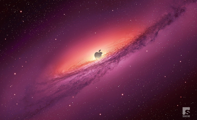 univers, star - space, 720P, milky way, star field, graphic, galaxy, astronomy, star, sky, Mac, one person, logo, scenics - nature, Computers, night, power in nature