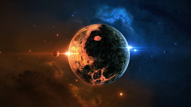 planet, space, galaxy, univers, planets, 2K, stars, star