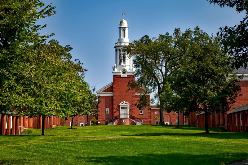 education, tower, exclusive, univer, 1080P, no people, green color, colleges, nature, house, famous, plant, old, architecture, landscape, historic, connecticut