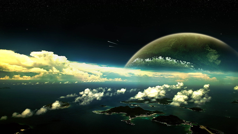 space, planet, galaxy, stars, star, planets, 2K, univers