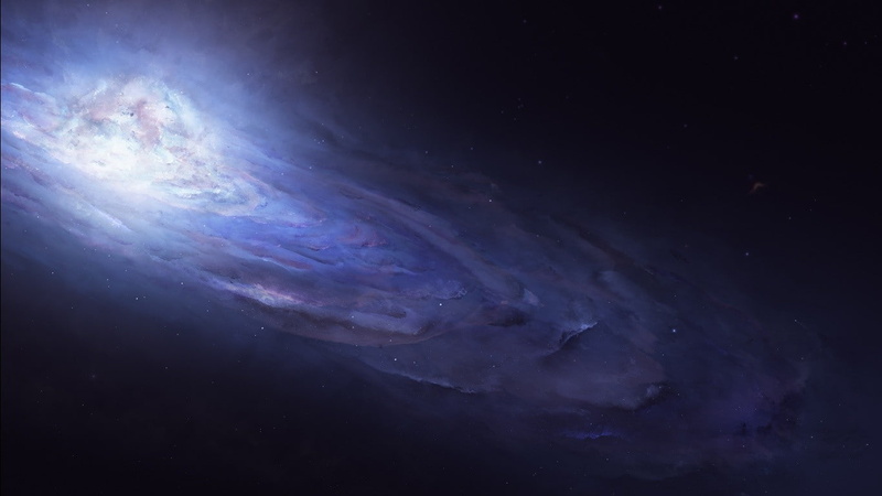 720P, universe, Andromeda, galaxy