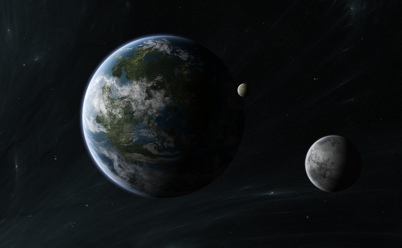 space and astronomy, nature, satellite view, planet earth, globe - man made object, eclipse, solar system, outdoors, sky, planetary moon, orbiting, full moon