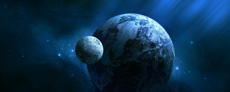 space, 4K, galaxy, orbiting, dark, planet earth, planet - space, outdoors, star - space, space and astronomy, astronomy, sky, science, no people, nature