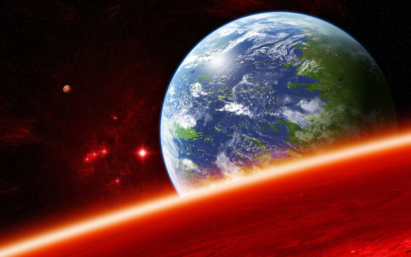 cloud - sky, 3D, beauty in nature, orbiting, 2K, planet earth, power in nature, planet, star - space, nature, geometric shape, astronomy, planet - space