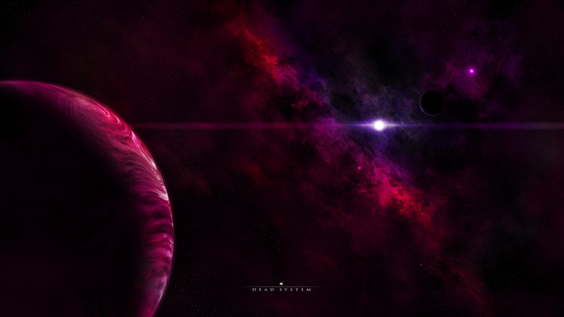 no people, the darkness, 2K, gas giant, night, galaxy, interstellar gas, indoors, planet - space, astronomy, moon, purple, star system, planet, star, mystery