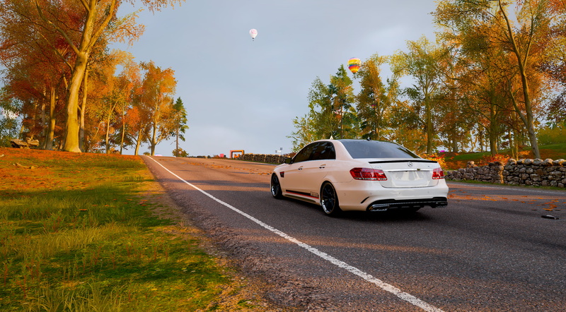 2K, video games, Mercedes-Benz E-Class, Forza Horizon 4, Mercedes AMG