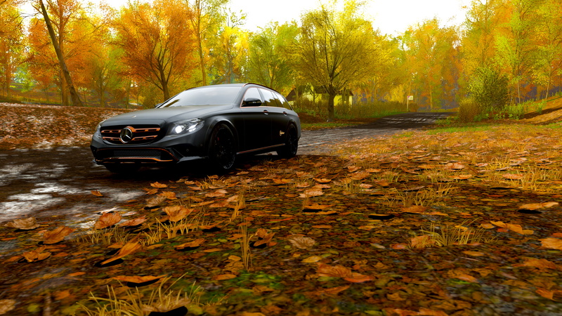 Mercedes Benz 350 D, Forza Horizon 4, 350 D, Mercedes-Benz E-Class, 4K