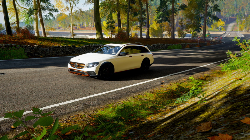 4K, Mercedes Benz 350 D, Forza Horizon 4, 350 D, Mercedes-Benz E-Class