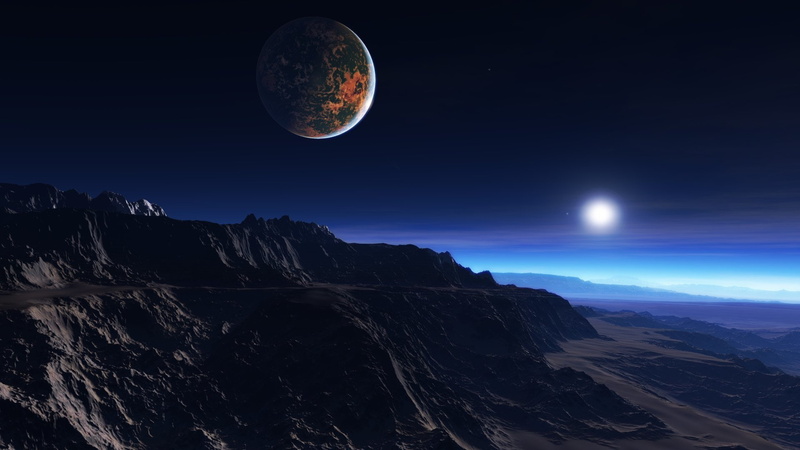stars, exoplanet, atmosphere, 1080P, clouds