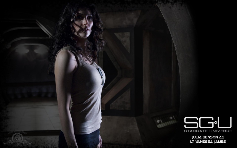 tv series, stargate, s, grey, universe, benson, 1080P, top, julia, women, tank